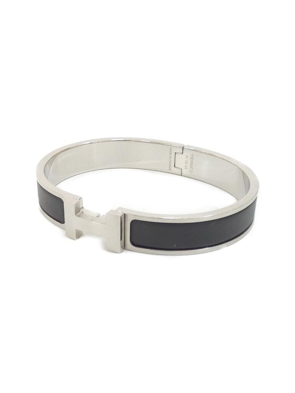 Hermes Clic H Ash Bracelet